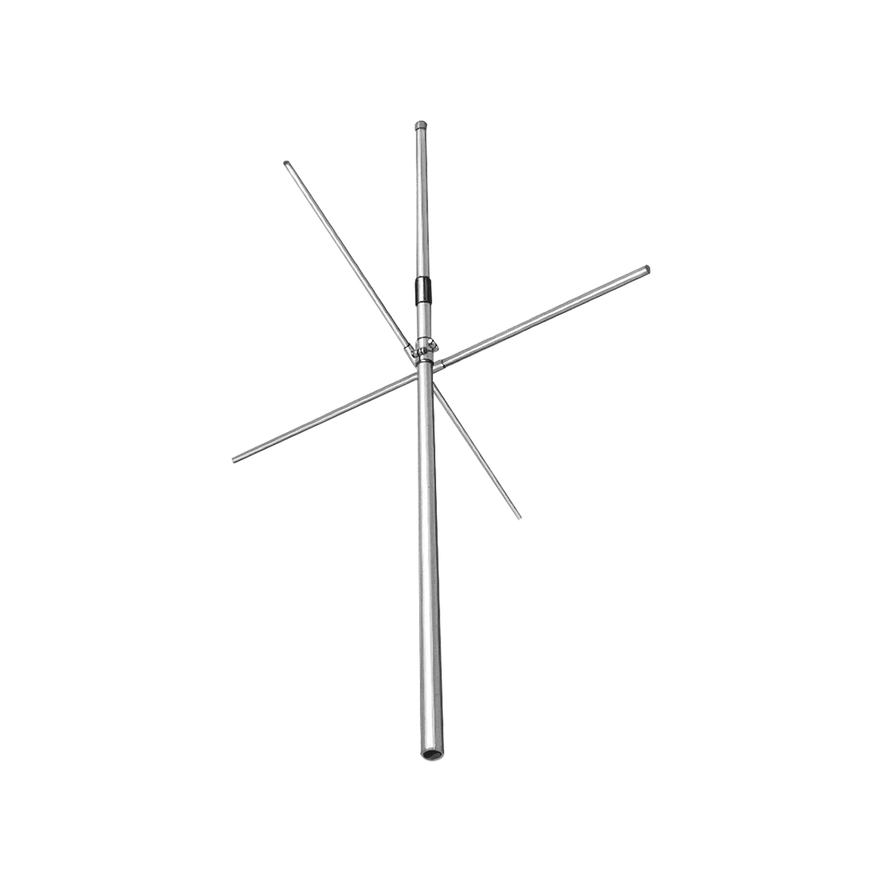 SG217-SF1SNM Antena Omni en Banda Aérea con Plano de Tierra, 118-138 MHz, 2.5 dBd, Ajustable el Ancho de Banda desde 1.6-2.1 %, 250 Watt, N Macho.
