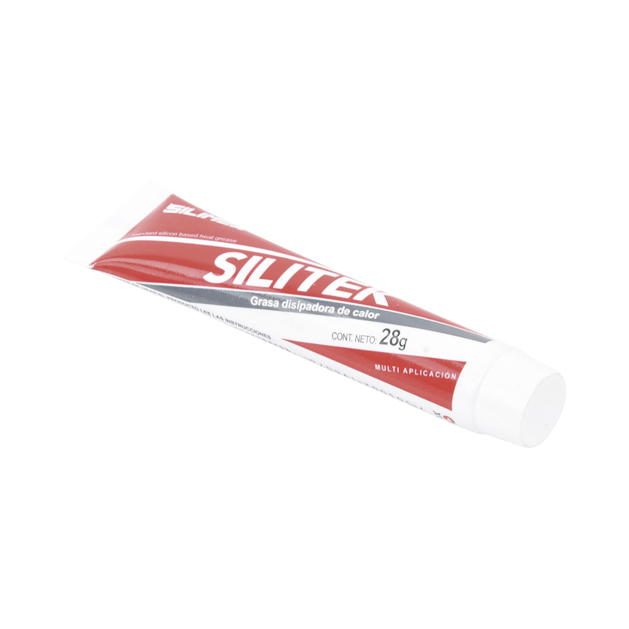 SILITEK Pasta térmica aislante, previene corrosión por humedad en instalaciones al exterior,  soporta de -20 hasta 220ºC,  tubo 28 grs