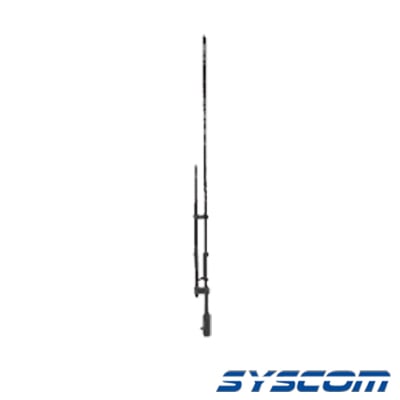 SJ-118 Antena Aérea Base VHF, Omnidireccional, Rango de Frecuencia 118-136 MHz