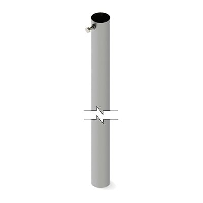 SLM-3 Mástil de 3 metros, 1-1/4 Diam. (Requiere accesorios de Instalación).
