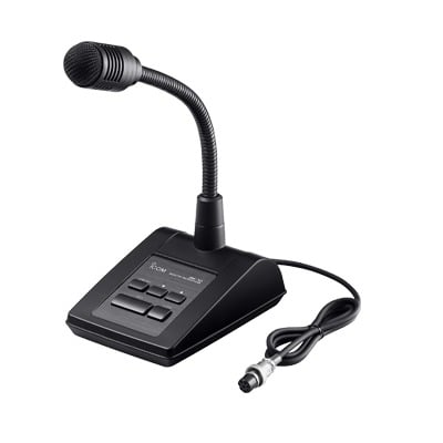 SM-50 Micrófono de pedestal para radios HF. IC-7100, IC-7300, IC-9100. IC-7600, IC-78, IC-718
