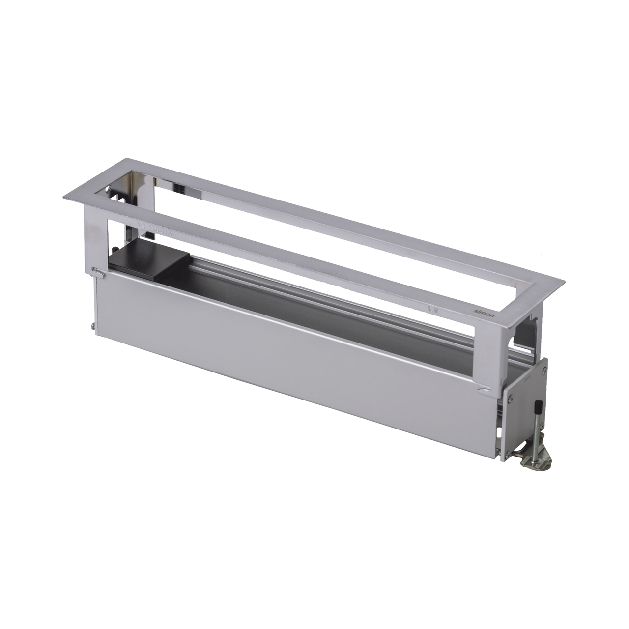 SM-CEP-6M Caja Para Instalación en Escritorio para Voz, Datos o Contactos Eléctricos / Capacidad para 6 Módulos / Salida de Cables Posterior / Los Módulos se Adquieren Aparte / (KFC136/14CY)