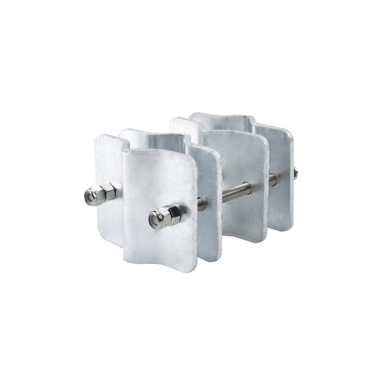 SMM-K4 Herraje Adaptador de Mástil para Diámetros desde 3/4 hasta 2-1/4. Galv. en Caliente.