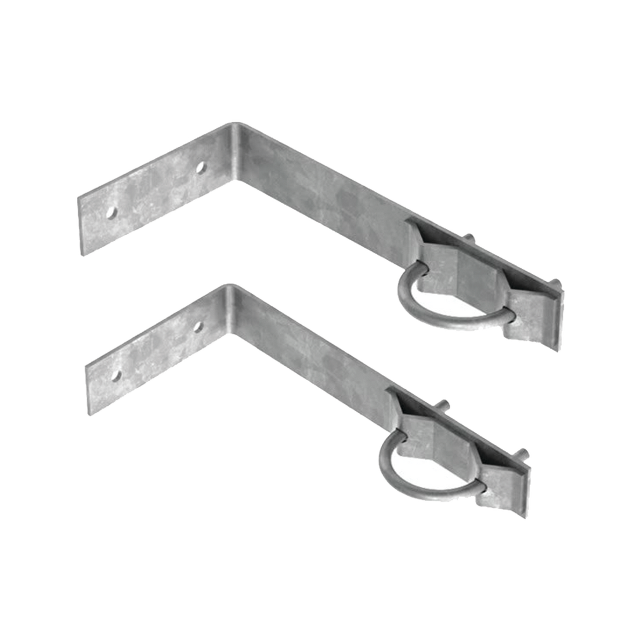 SMR-PH Juego de 2 Herrajes de Pared para Sujeción de Mástil (1-1/4 a 2)