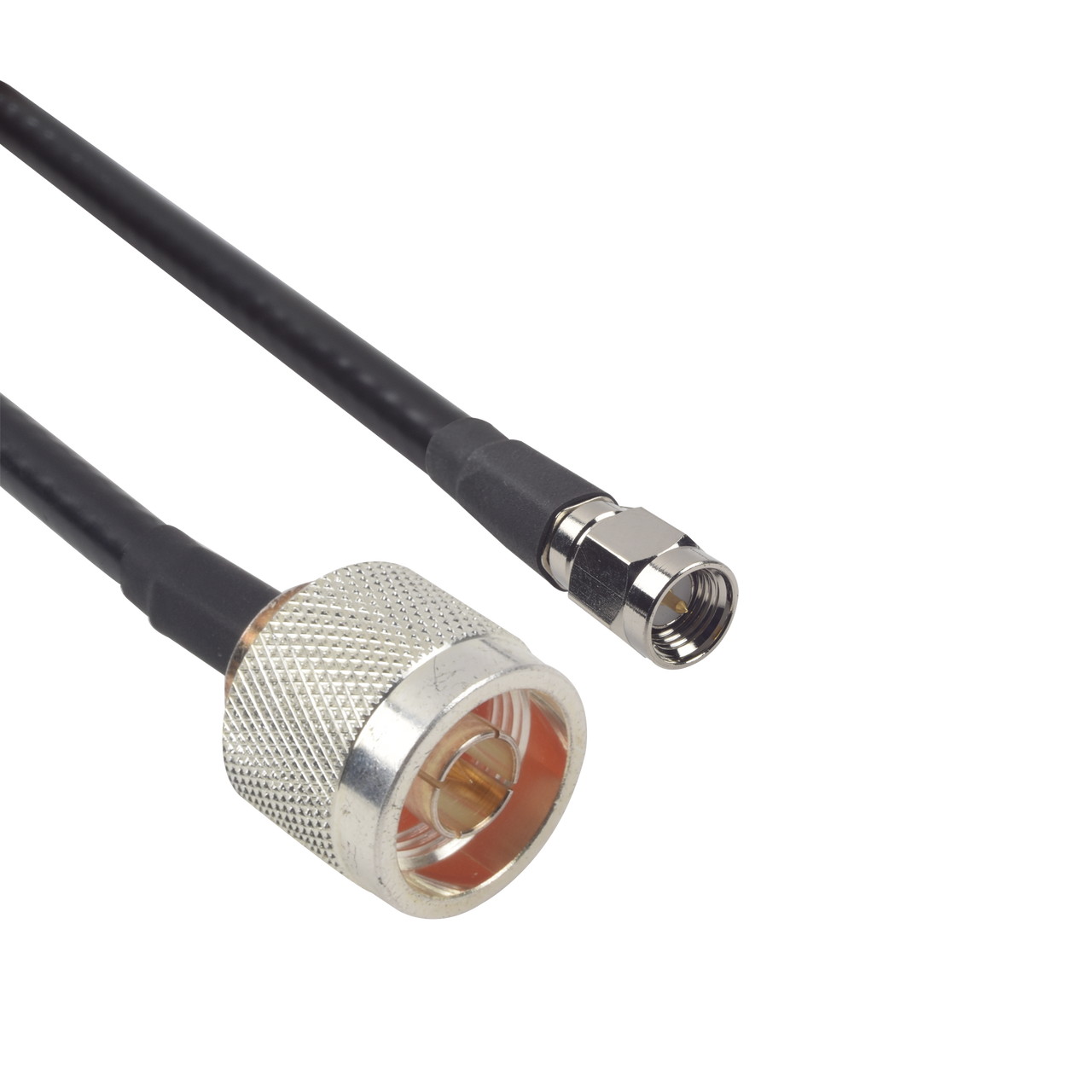 SN-240UF-SMA-60 Cable LMR-240UF (Ultra Flex) de 60 cm con conectores N Macho y SMA Macho.