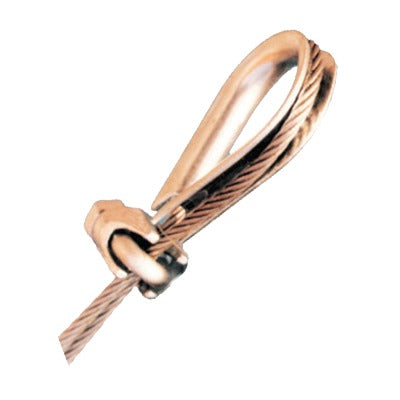 SNU-635 Abrazadera tipo perro o nudo, para cable de 1/4.