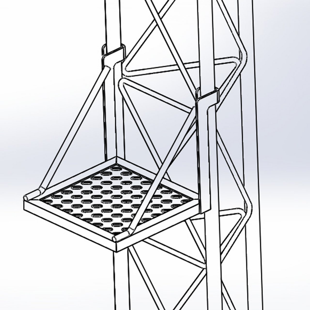 S-PLD-Z35G Plataforma de Descanso para Tramo STZ35G