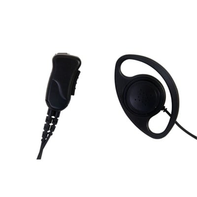 SPM-1203 MICRÓFONO DE SOLAPA P/ SEGURIDAD PRIVADA P/ MOTOROLA GP300/ SP-50/ P1225/ PRO3150/ EP450/ EP350/ MAG ONE/ RDU2020/ XV2600. HYT TC-500/ 518/ 600/ 610/ 620/ 700/ 1600/ 700EX.