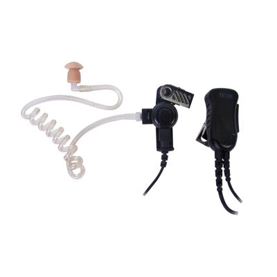 SPM-1303 MICRÓFONO DE SOLAPA CON AUDÍFONO DISCRETO P/ HYT TC-500/ 518/ 600/ 610/ 620/ 700/ 1600/ 70EX. MOTOROLA GP300/ SP50/ P1225/ PRO3150/ EP450/ EP350/ MAG ONE/ RDU2020/ XV2600.