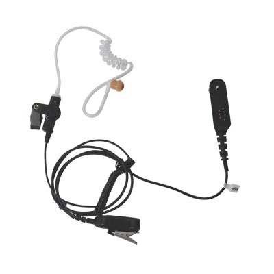 SPM-1333 Micrófono de Solapa con Audífono Discreto para Motorola HT-750 / 1250 / 1550 / PRO-5150 / 5550 / 7150/ 9150/ MTX850LS / PTX700
