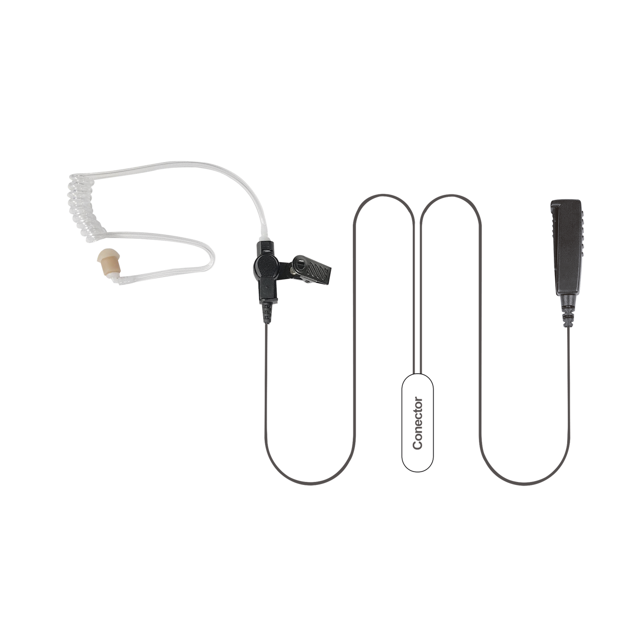 SPM-2383 MICRÓFONO AUDÍFONO DE 2 CABLES P/ MOTOROLA (MOTOTRBO?) XPR-6500/ XPR-6550/ DGP-4150/ DGP-6150/ DGP-8550/ DGP-5550/ APX-7000/ DP-3400.