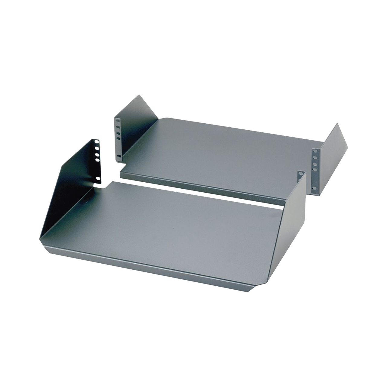 SRM19CM3 Charola Para Soportar Equipos en Rack de 19in, Frontal y Posterior, Capacidad de 136 Kg, 3UR