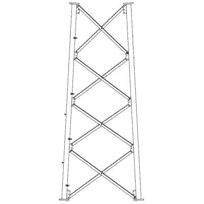 SSV8N106 Sección 8 Base para Torre Autosoportada línea SSV (Código de Fábrica: 8N106)