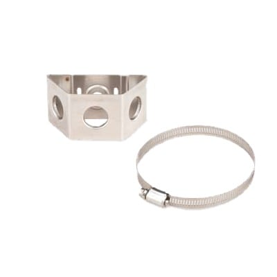 STS-334 Adaptador de sujetadores de presión. Instalación en diámetro de 3 a 4. Paquete de 10 piezas