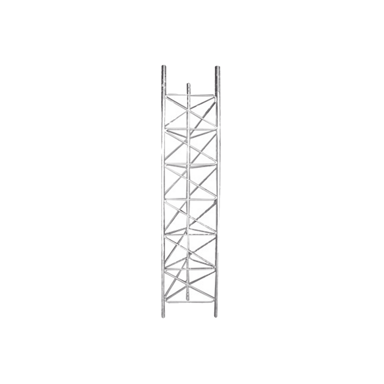 STZ-60RG-DES Tramo de Torre de Desplante de 60 cm de ancho 1 1/4(Ced. 40) galvanizado por inmersión en caliente.