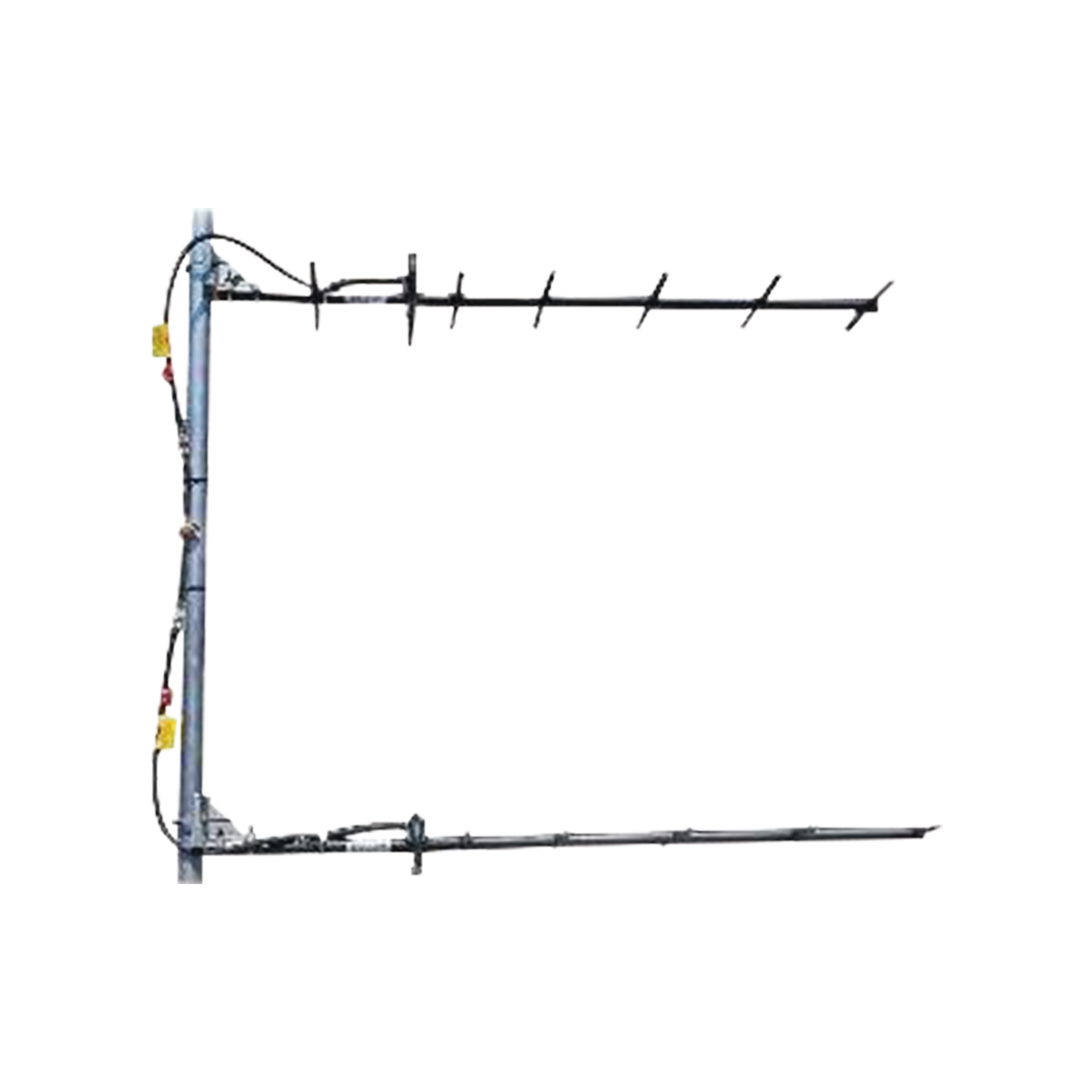 SY3072-SF1SNM Antena Yagi Doble Direcional de 7 elementos, 403-430 MHz, 12.5 dB, 27 MHz, 250 Watt, N Macho.
