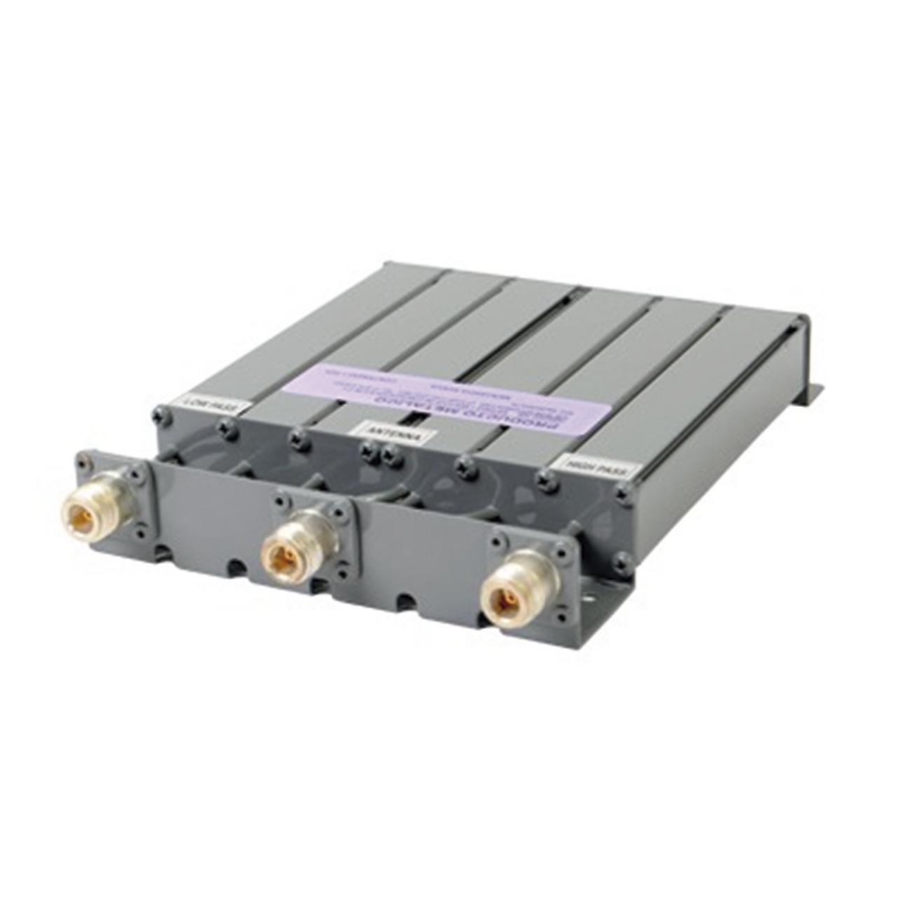 SYS-4533-2PNV2 Duplexer SYSCOM en UHF, 6 Cav. 440-470 MHz, 50 Watt, 5 MHz Sep. Rechazo de Banda, N Hembras, Versión 2.