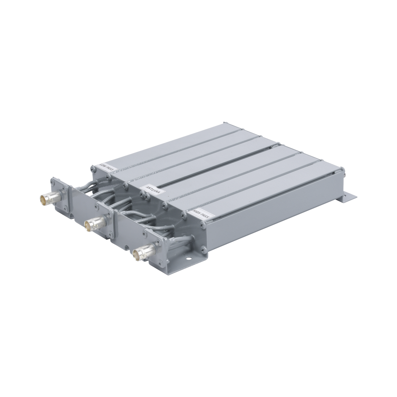SYS-4535-1P Duplexer SYSCOM en UHF, 6 Cav. 403-430 MHz, 50 Watt, 15MHz Sep. Rechazo de Banda, BNC Hembras.
