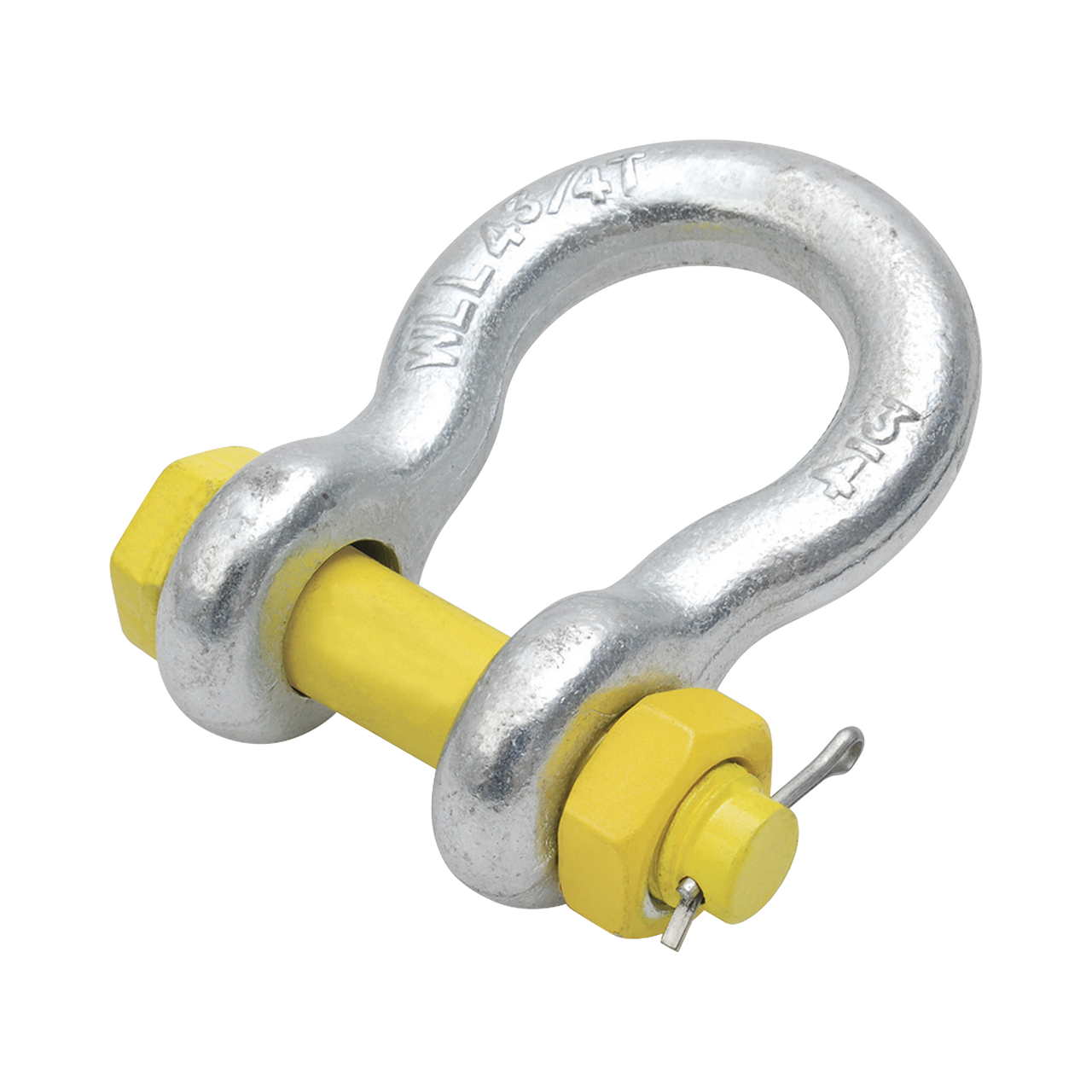 SYS-GRI58CC Grillete de Acero forjado de 5/8 con chaveta. Carga Máxima: 2,950 Kg.