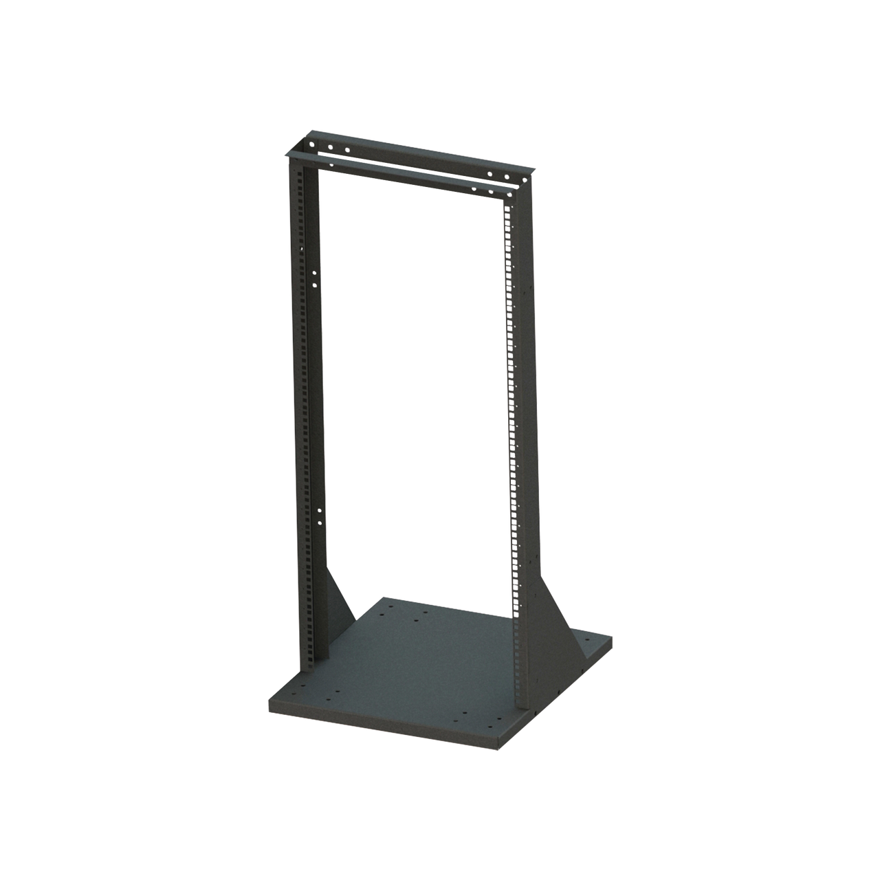 TBR72-19B-EXT Bastidor Rack de 19 x 72 Pulgadas con Base Extendida para montaje de equipo.