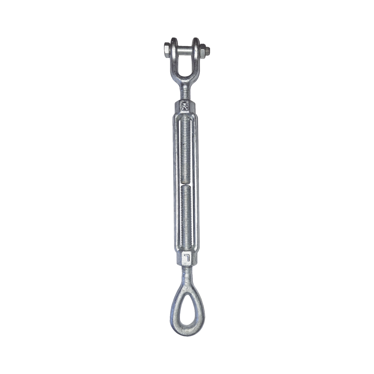 TEN1/2X9OQJ Tensor de 1/2 x 9 Acero Forjado OJO-QUIJADA Galv. Inmersión en Caliente (Carga Max. 2200 lbs).