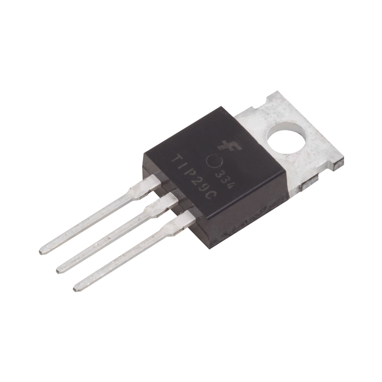 TIP-29C  Transistor de Potencia NPN de Silicon, 100 Vce, 1 Amp. 30 Watt, TO-220.