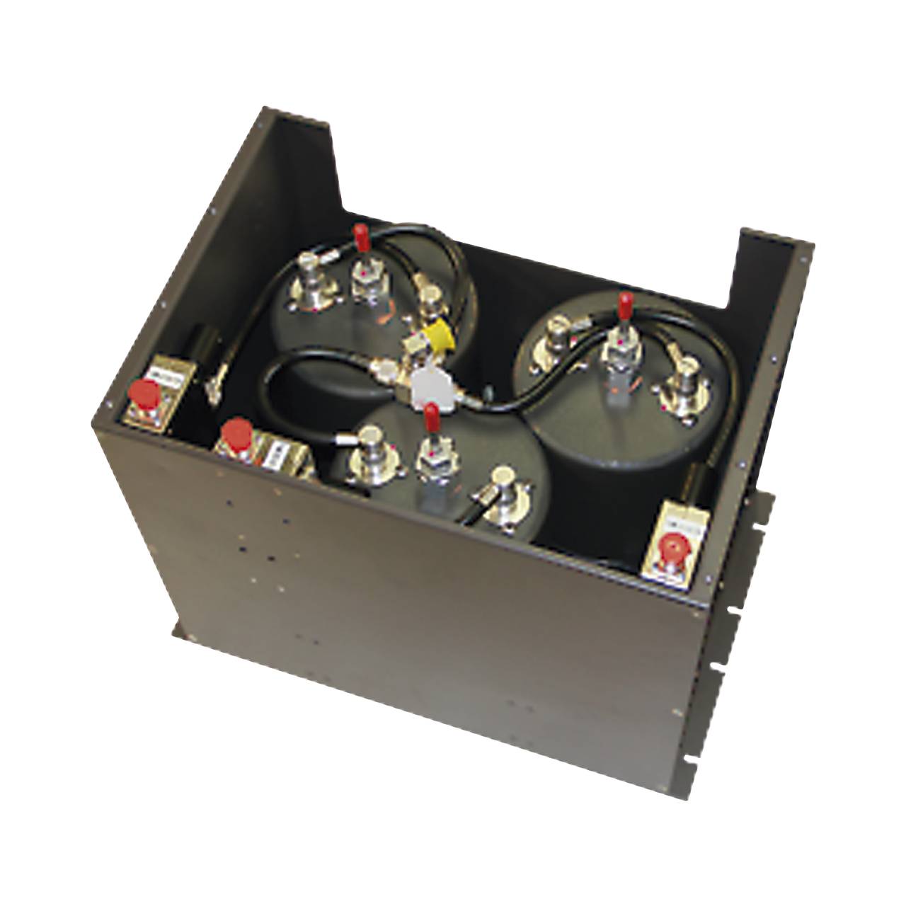 TJ3213  Combinador SINCLAIR, 3 Canales 406-512 MHz, Montaje en Rack 19, 200 KHz, 125 Watt, N Hembras.