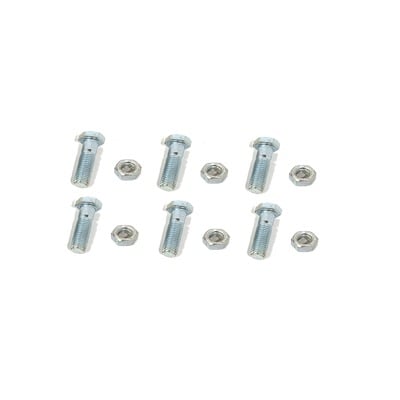 TORN-TZ30G Paquete de 6 tornillos con tuercas de acero inoxidable 1/4 x 1 1/4?.