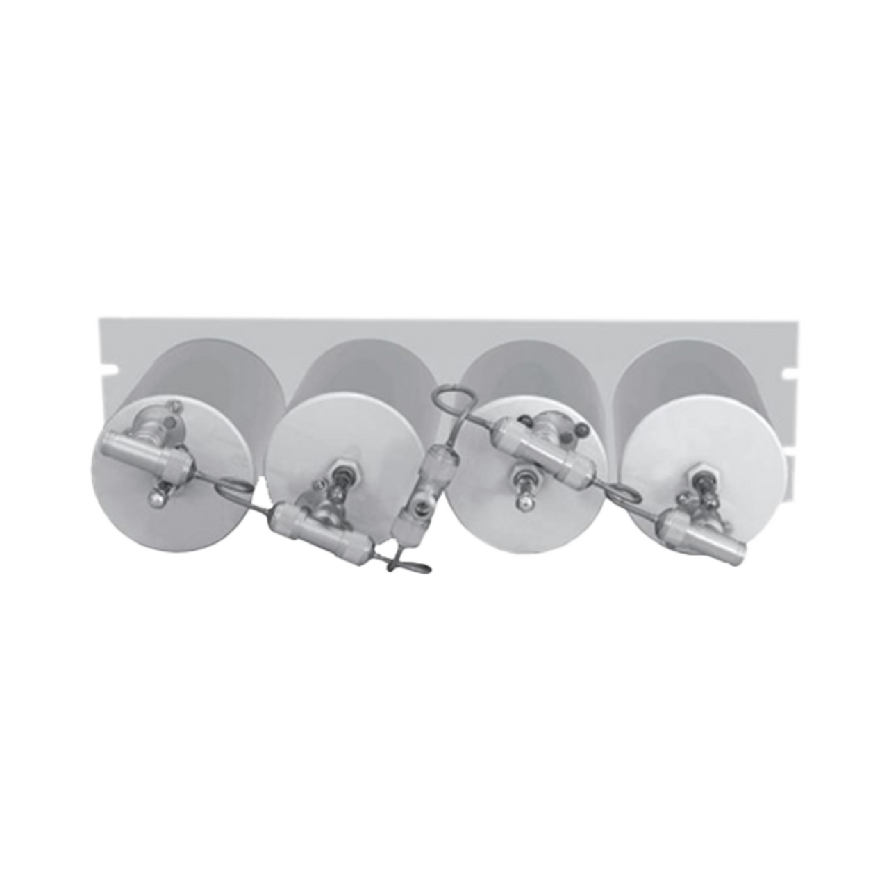 TPRD-8644 Duplexer Compacto Pasa Banda-Rechazo de Banda, 806-869 MHz, 4 Cav. (4 por Lado) 45 MHz, 1.0 dB, 250 Watt, N Hembras.