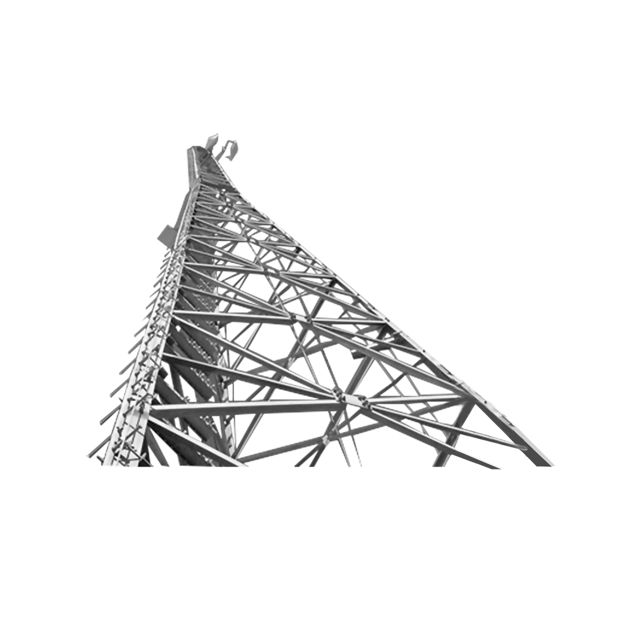 TRY-ST-100-H210 Torre Autosoportada. 100ft (30.48m) SuperTitan H200 Galvanizada (incluye anclaje)