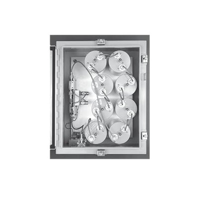 TTPA-4544 Amplificador Punta de Torre / 400-512 MHz, 4 Cav. de 4 Diam, 2 MHz Ancho-Banda, 15 dB, 13.8 Vcc, N Hembras.