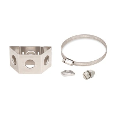 TTS3-7515 Adaptador para sujetadores tipo mariposa. Instalación en tubo con diámetro 0.75 a 1.5. Paquete de 10 piezas