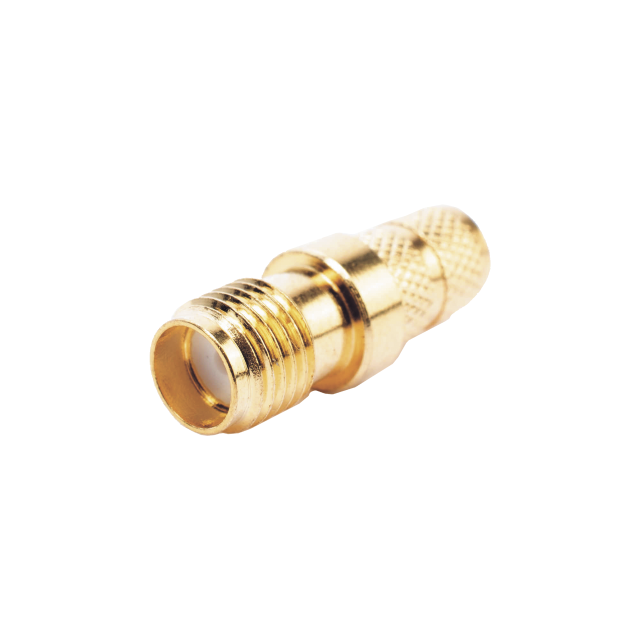 TT-SM-0023  Conector SMA Hembra Inverso de Anillo Plegable para Cable RG-8/X, 9258, LMR-240, LMR-240UF,  LMR-LW240, Oro/Oro/Teflón.