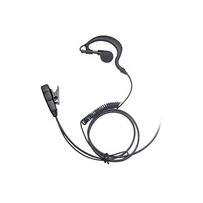 TX-110N-K02 Micrófono Audífono de gancho para KENWOOD TK480, TK2180, NX-200, 410