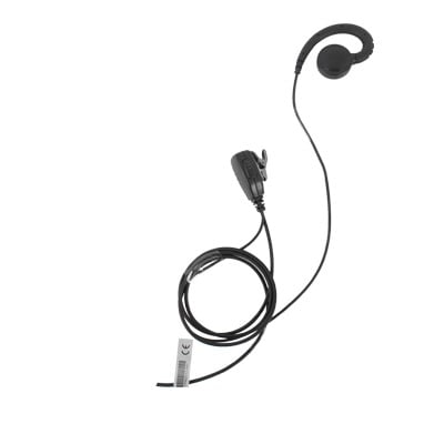 TX-300M-H02 Micrófono de solapa con audífono ajustable al oído para Radios TE320 / TC-610P/TC-780