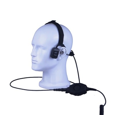 TX-570-K02 Auriculares de conducción ósea para Kenwood  TK-480/2180/3180, NX200/300/410/5000