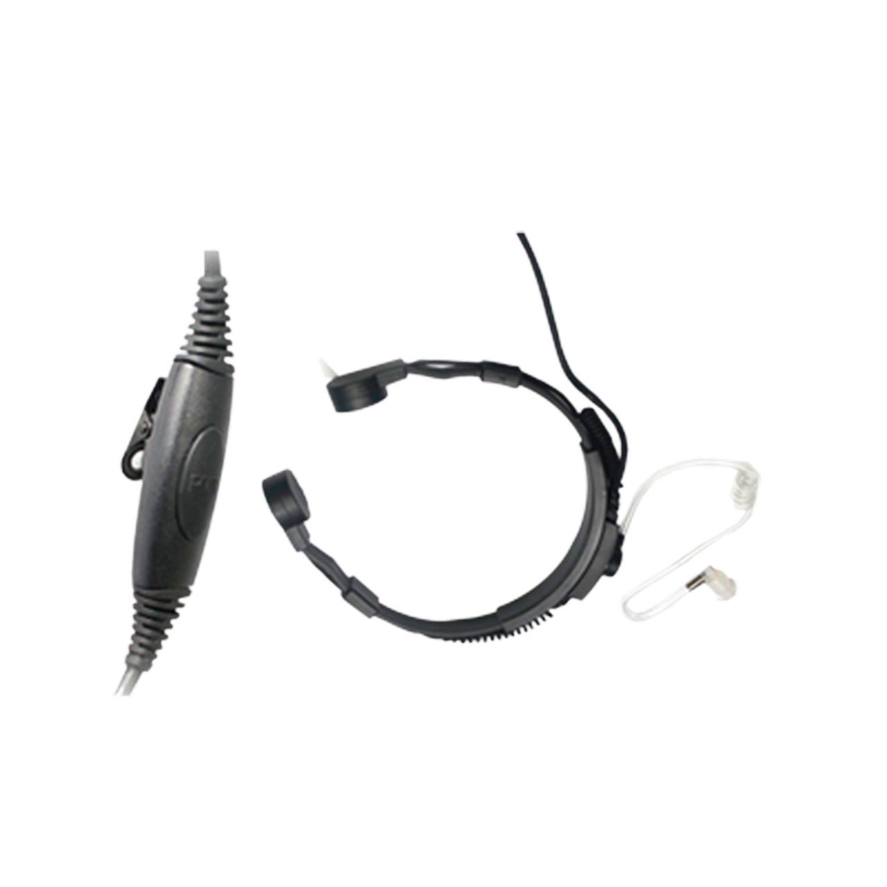 TX-790-M12 Micrófono ligero de garganta para radios Motorola SL4000/4010/SL7550/SL8050/ SL8550