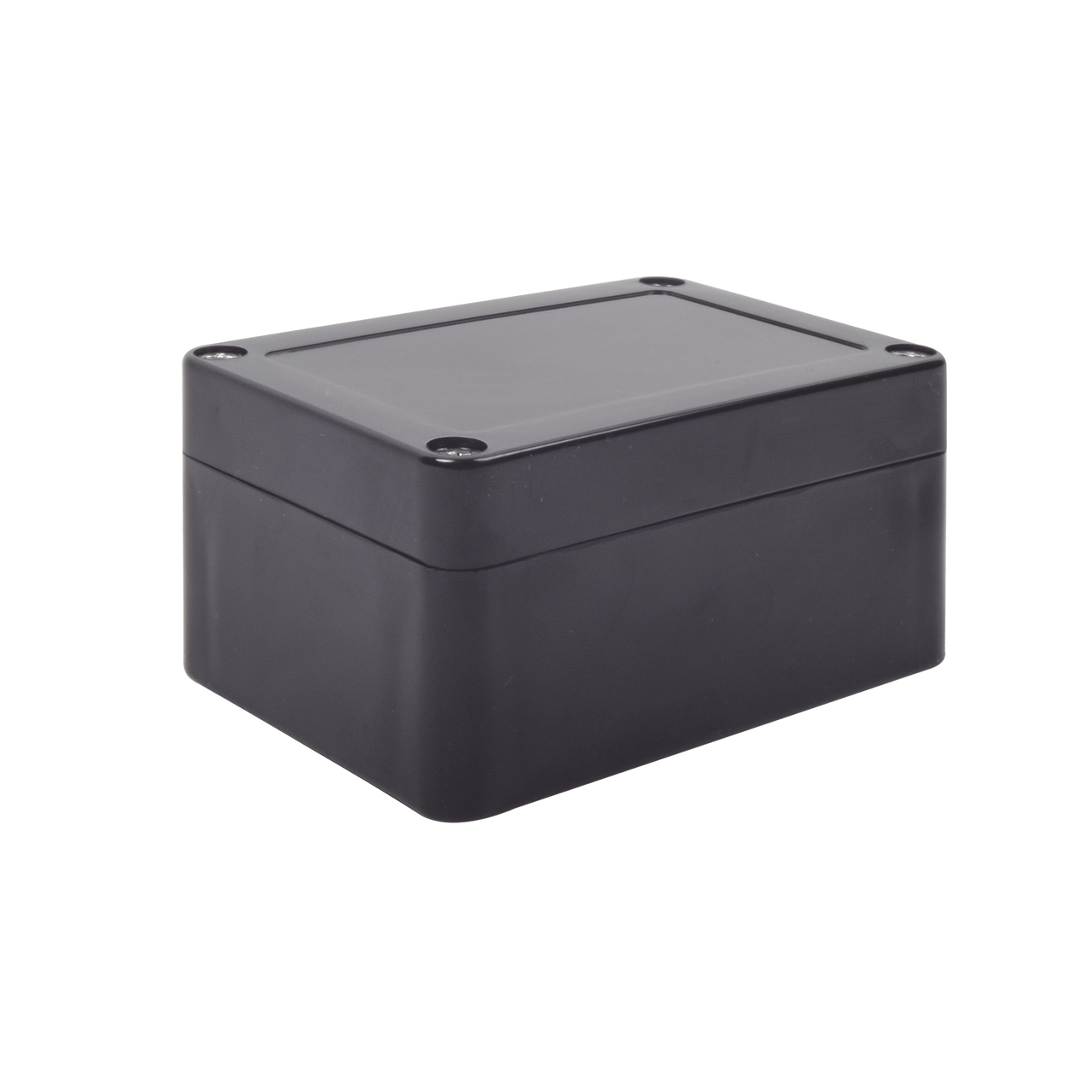 TXG-014-BK Gabinete Plástico Negro para Exterior (IP65) de 100 x 68 x 50 mm Cierre por Tornillos.