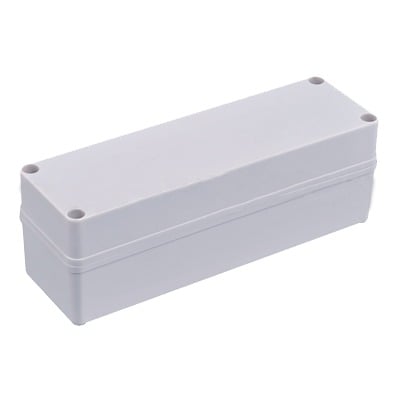 TXG-02-28 Gabinete Plástico para Exterior (IP65) de 248 x 77 x 87 mm Cierre por Tornillos.