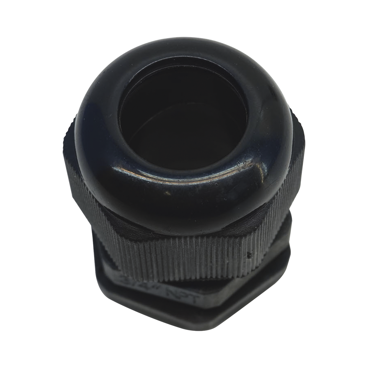 TXG-PG-34NBK Conector Plástico Negro Tipo Glándula para Rosca NPT 3/4