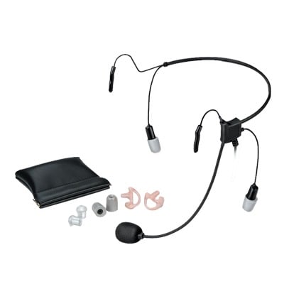 V4-HN2MG5 Diadema HURRICANE II para Motorola EP350/450/450S, MAGONE, MOTOTRBO: DEP450,XPR3000,CP200D. Hytera TC500/600