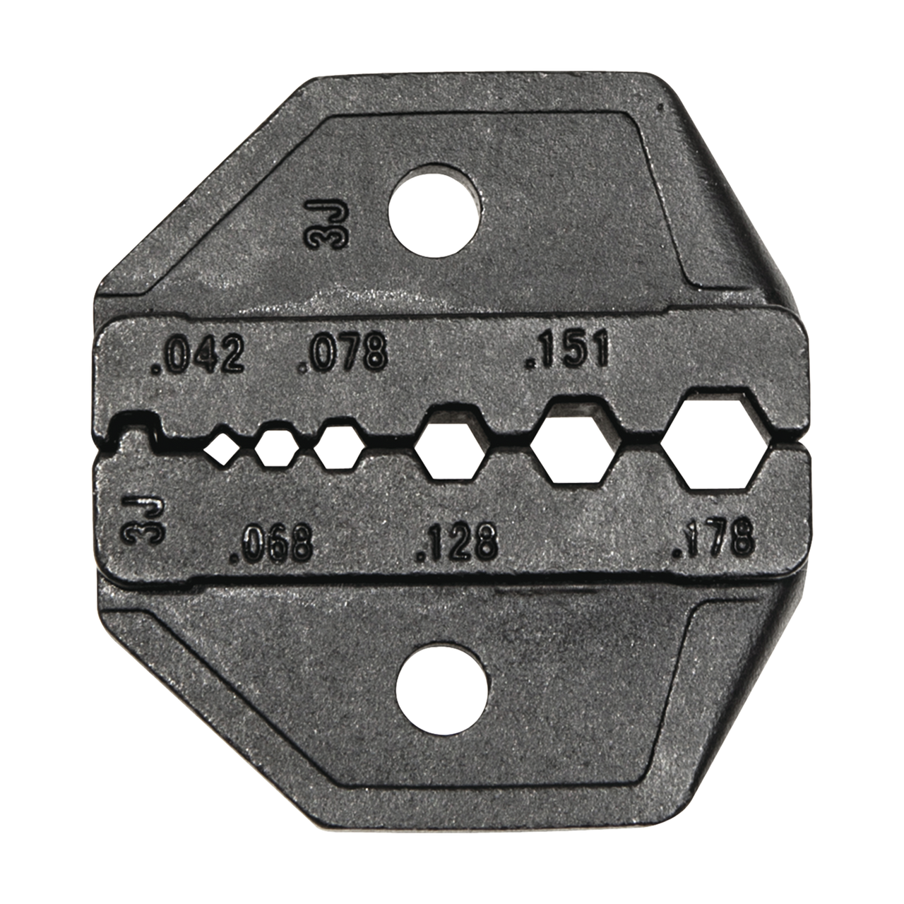 VDV-201-042 Matriz Ponchadora para RG174, RG179 y Belden 8218. Compatible con Pinza Ponchadora VDV200-010