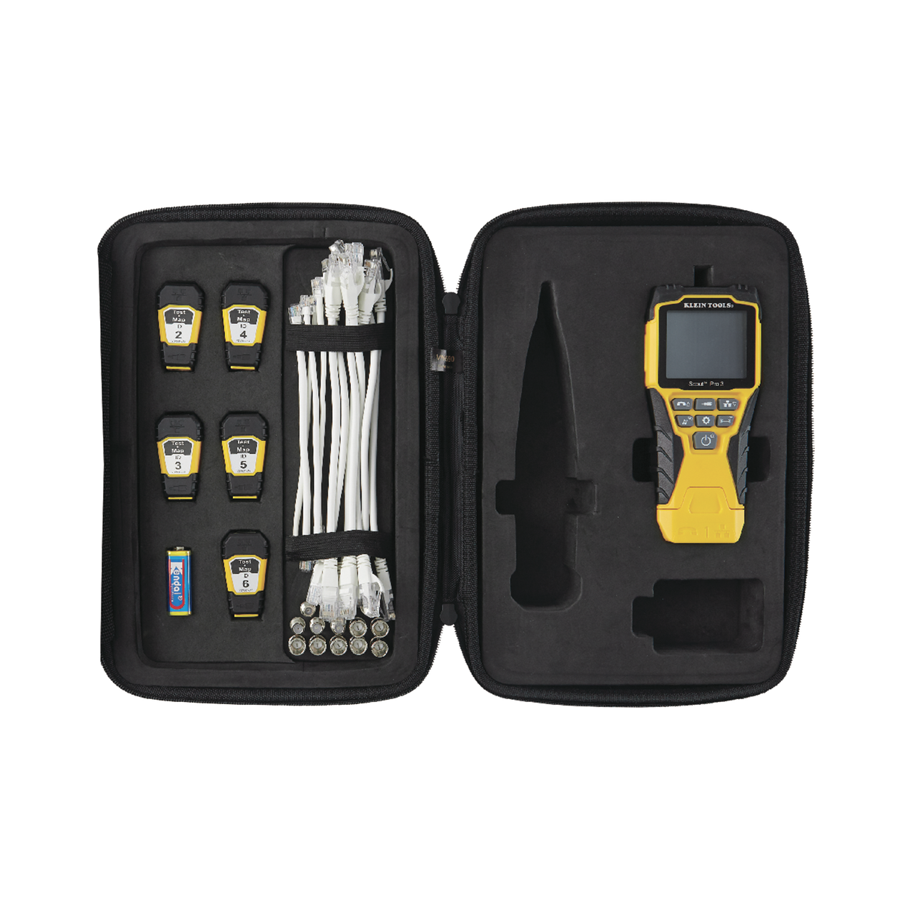 VDV501-853 Probador Scout? Pro 3 con kit de transmisores remotos Test-n-Map? (Inspección PoE)