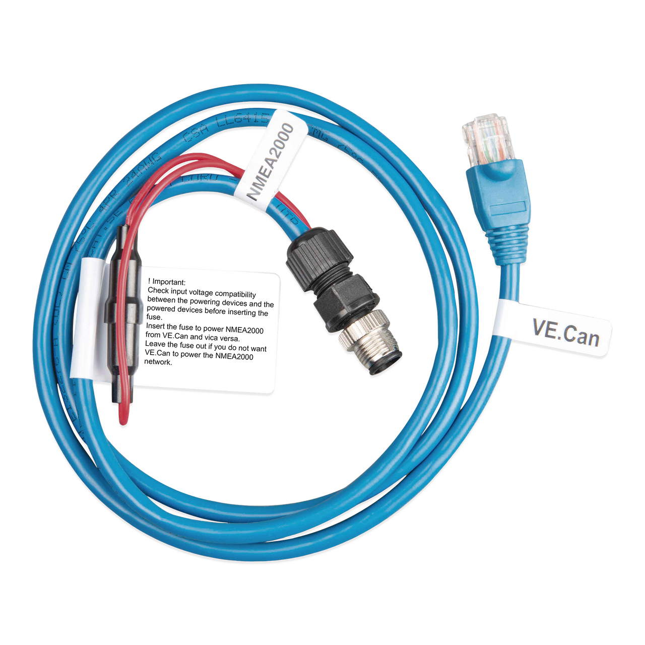 VE.CAN/NMEA2000 Cable Micro- C VE.Can a NMEA 2000 para Comunicación entre Equipos Victron y Rede NMEA 2000