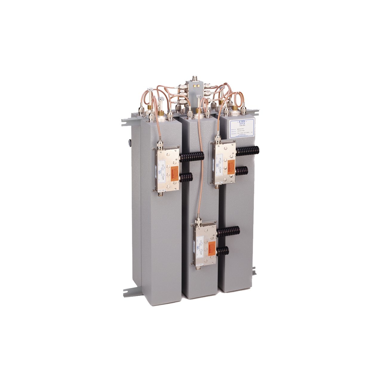 W6457-2/4C Combinador 148-174 MHz, para 7 Canales, 125 Watt, 200 KHz (min.) de Sep. Tx-Tx, 2 Circ. N Hembra.