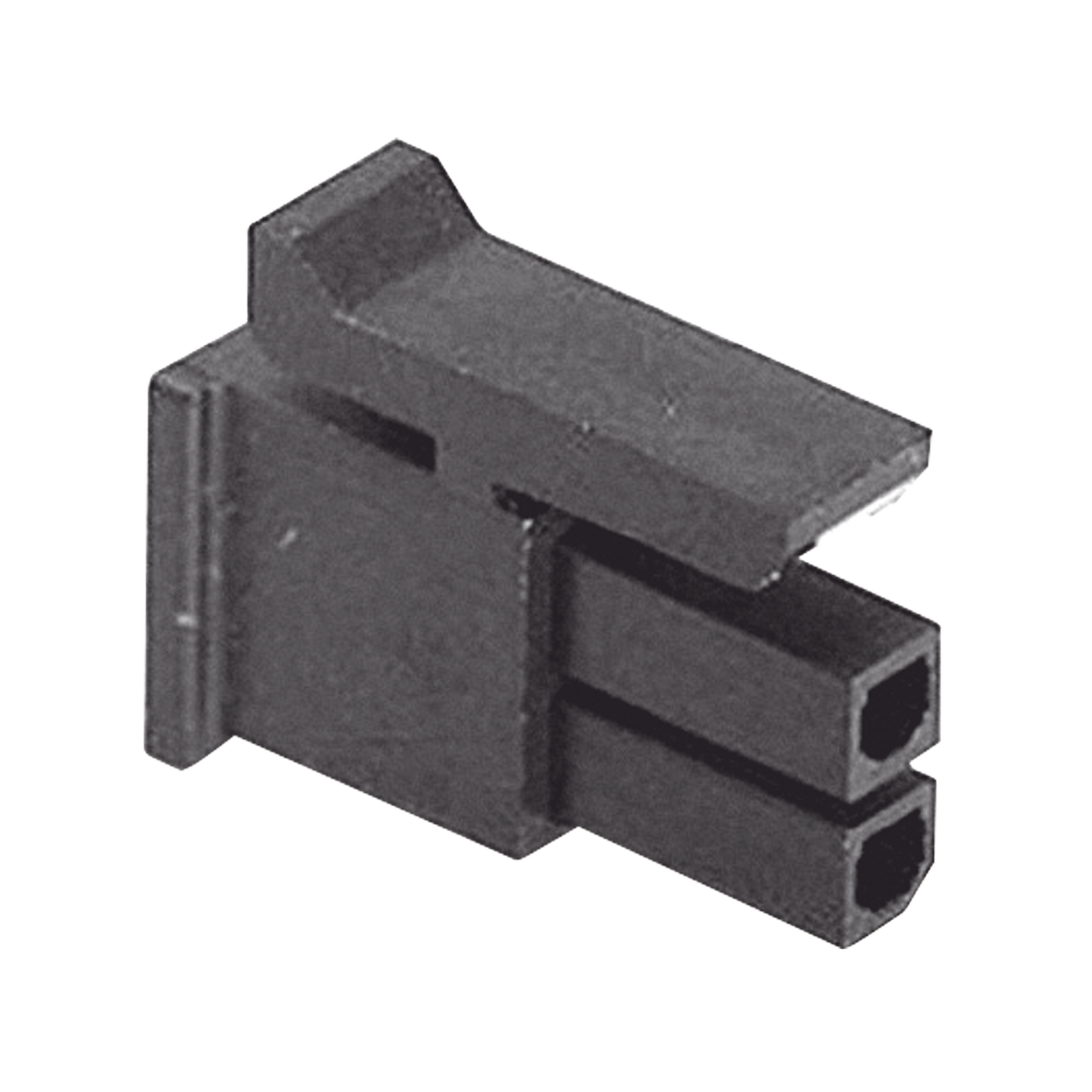 WM1783-ND Receptáculo de dos posiciones en Conector Rectangular de Carcasa Negra de 0.118 (3.00 mm) Molex.