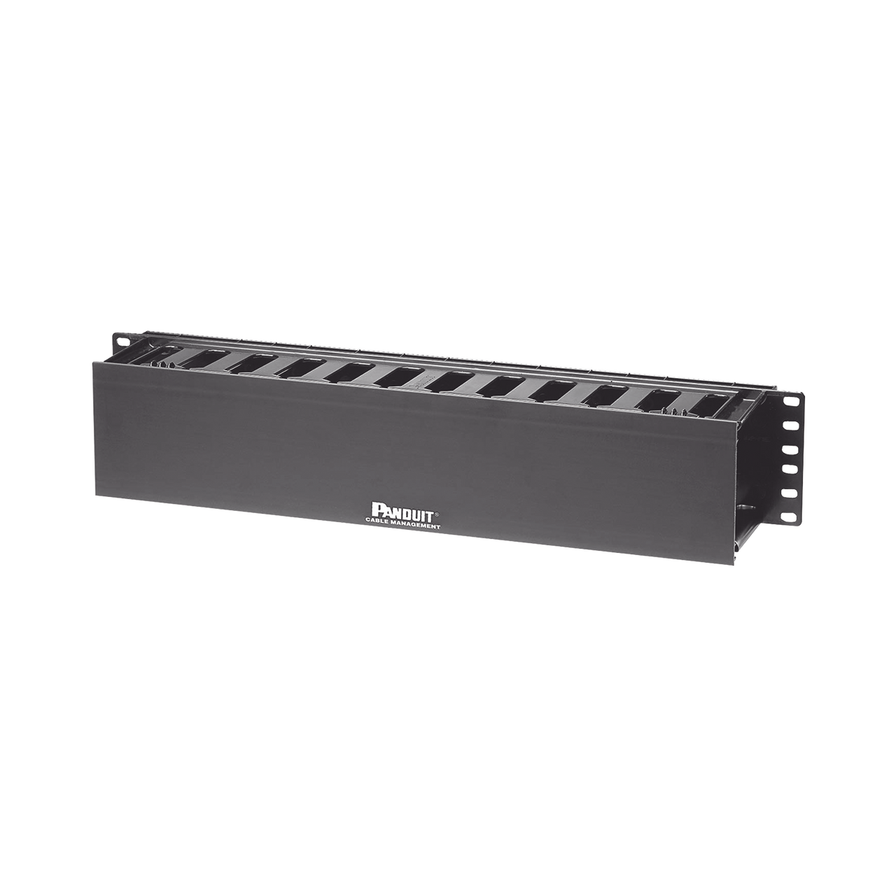 WMPF1E Organizador de Cables Horizontal PatchLink, Sencillo (Solo Frontal), Para Rack de 19in, 2UR