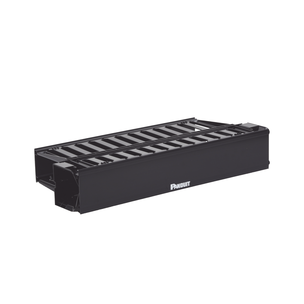 WMPH2E Organizador de Cables Horizontal PatchLink, Doble (Frontal y Posterior), Con Tapa Extendida, Para Rack de 19in, 2UR