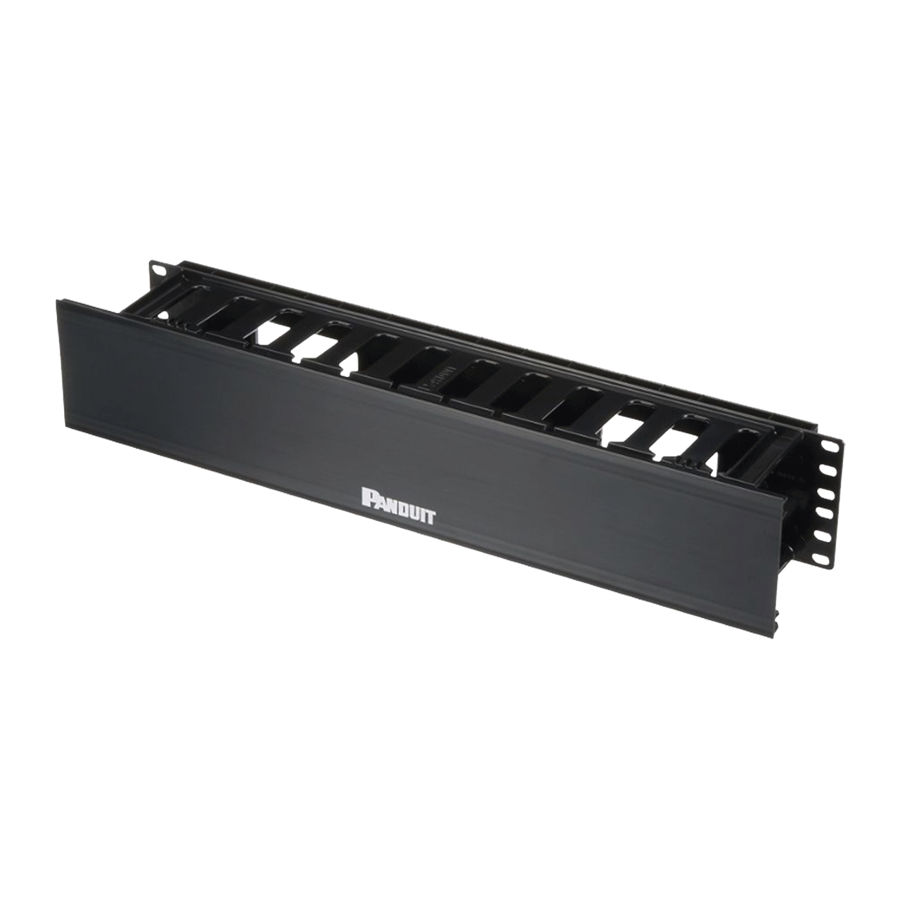 WMPHF2E Organizador de Cables Horizontal PatchLink, Sencillo (Solo Frontal), Con Tapa Extendida, Para Rack de 19in, 2UR