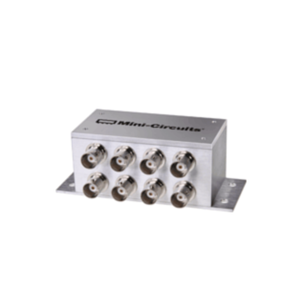 ZFSC-8-1 Combinador / Divisor de Potencia de 1 a 8 Salidas BNC, 0.8 dB, 1 Watt, 30 dB de Aislamiento.